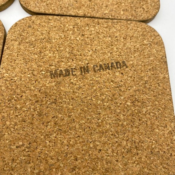 Keller Charles of Philadelphia drink coaster set made Canada Victorian picnic - Picture 7 of 7